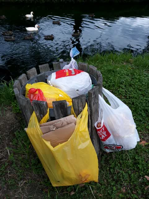 Rubbish/Recycling, a report photo