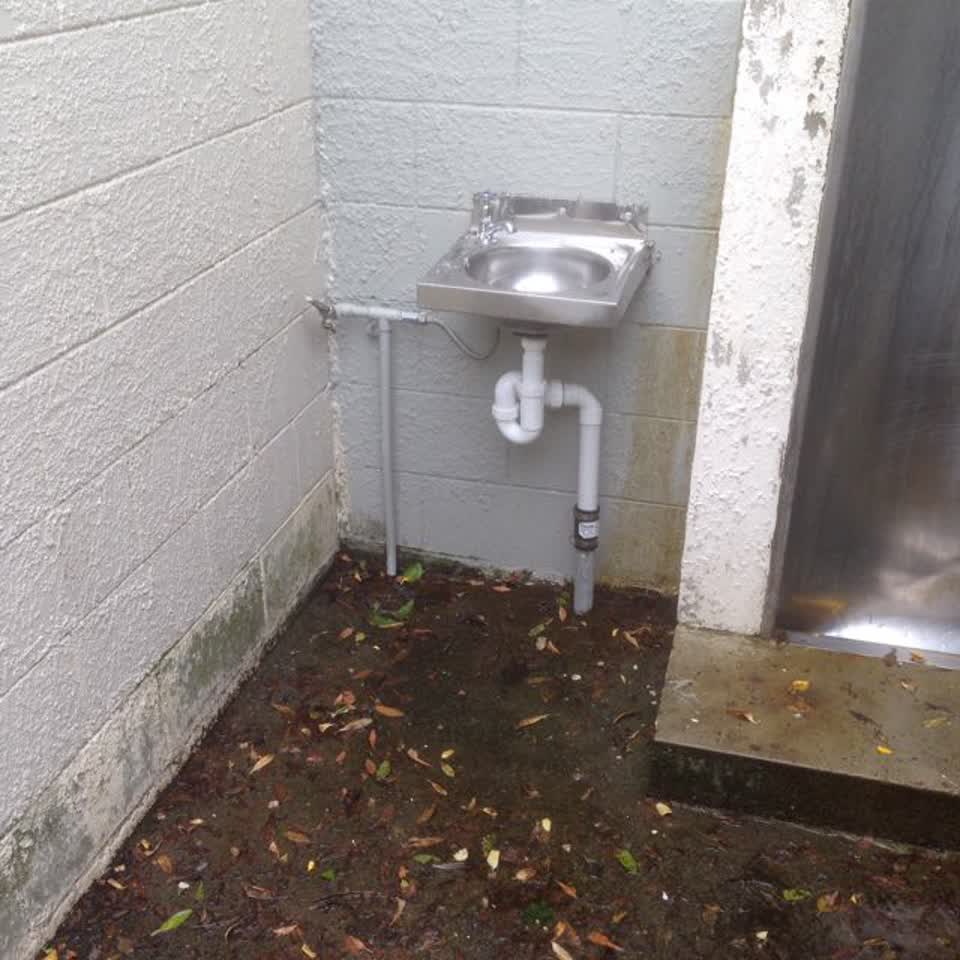 The photograph attached to this water supply report