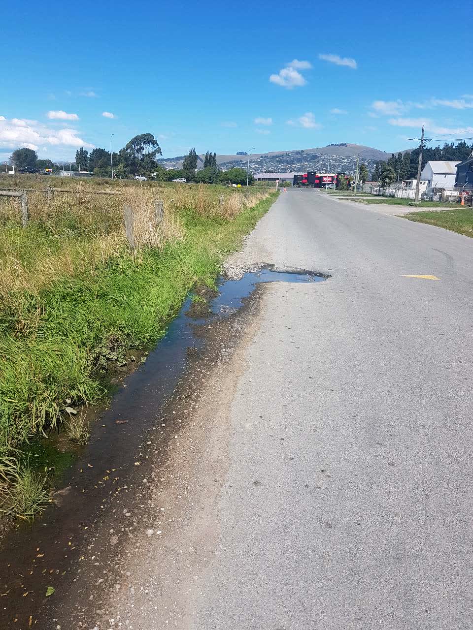 The photograph attached to this water supply report