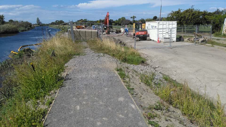 The photograph attached to this wastewater/stormwater report