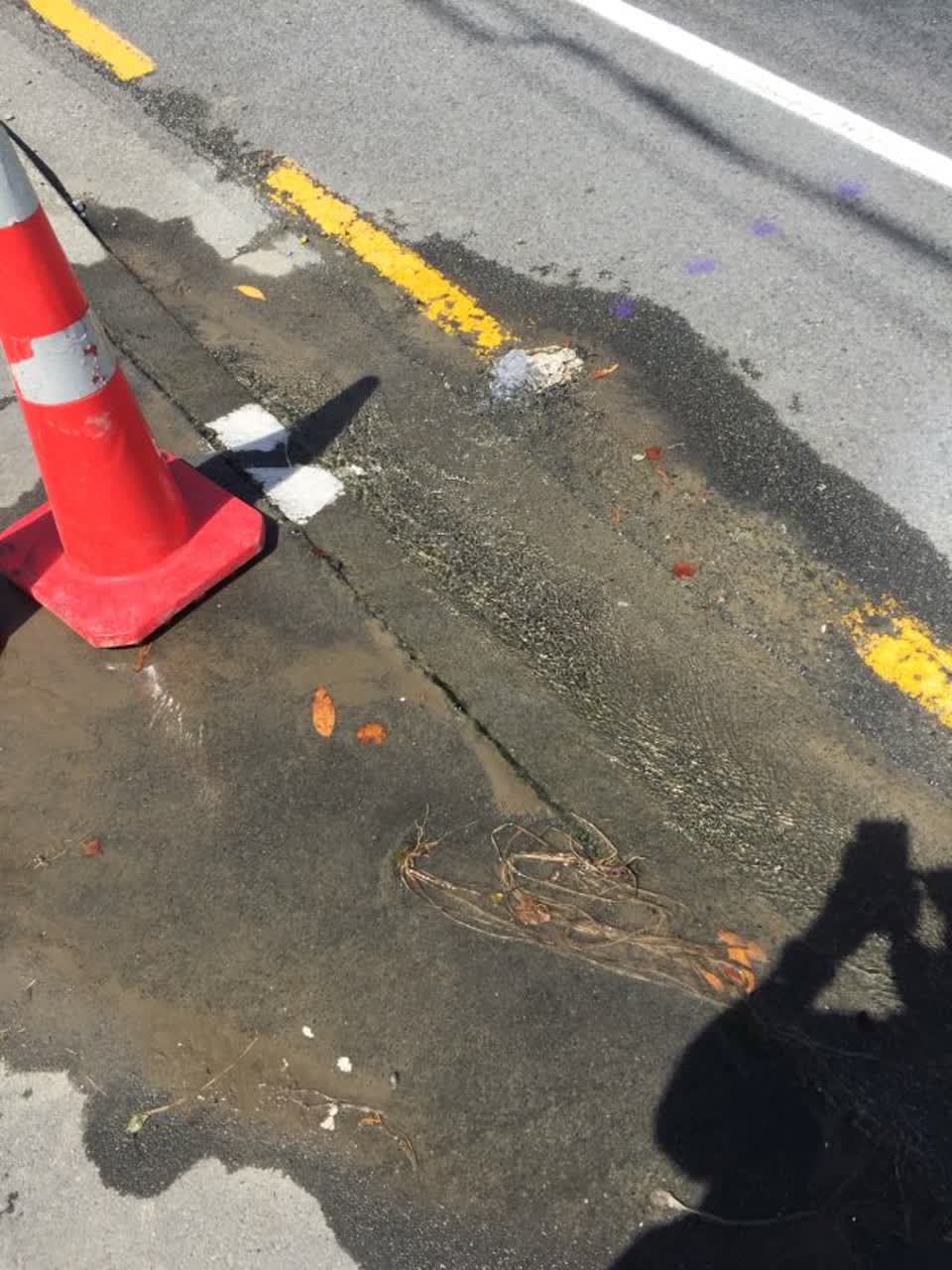 The photograph attached to this water supply report
