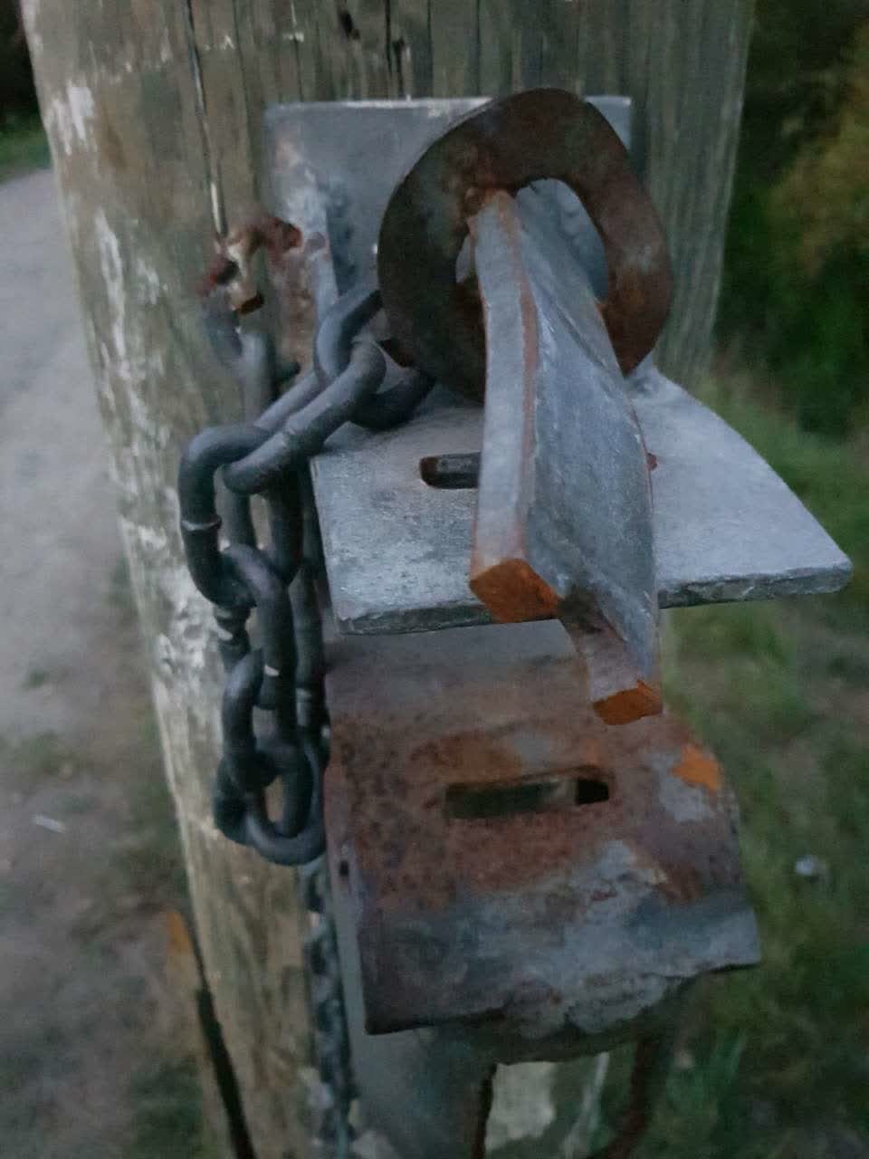 The photograph attached to this parks report