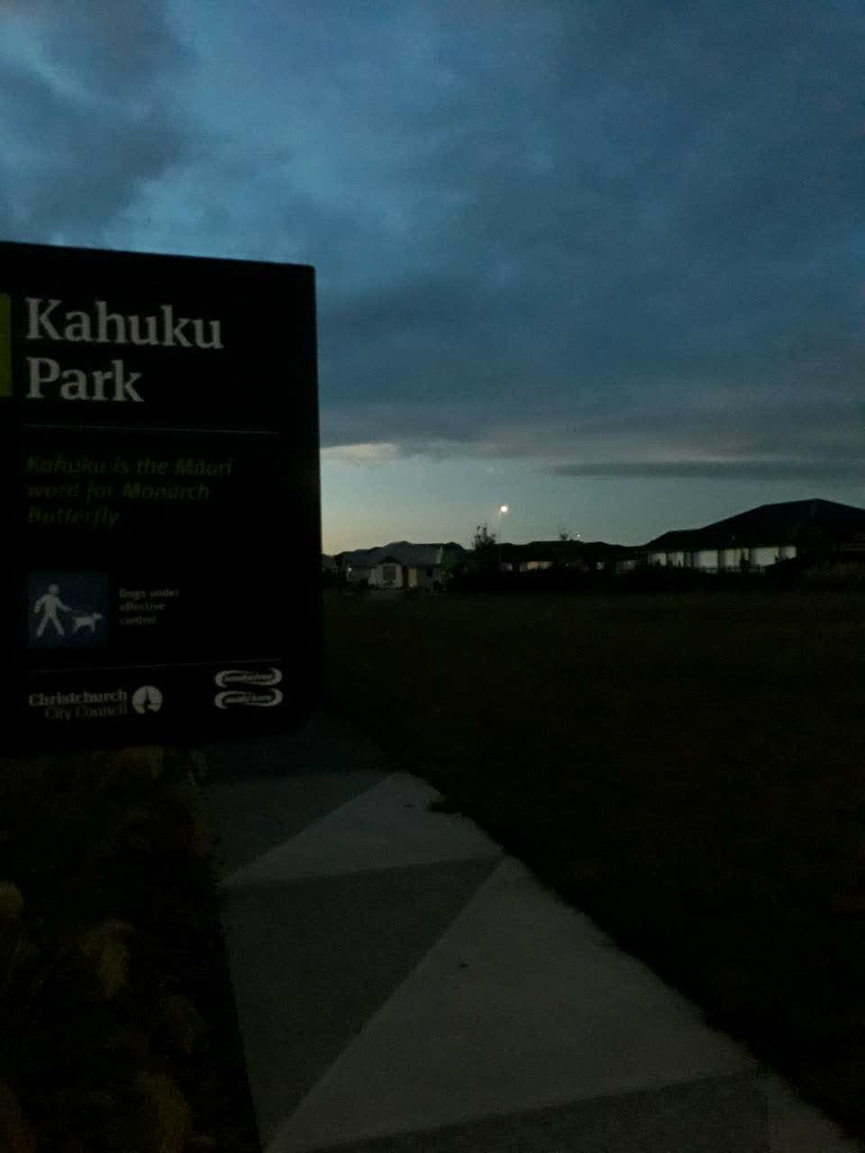 The photograph attached to this parks report