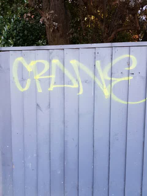 Graffiti — a report photo