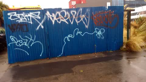 Graffiti, a report photo