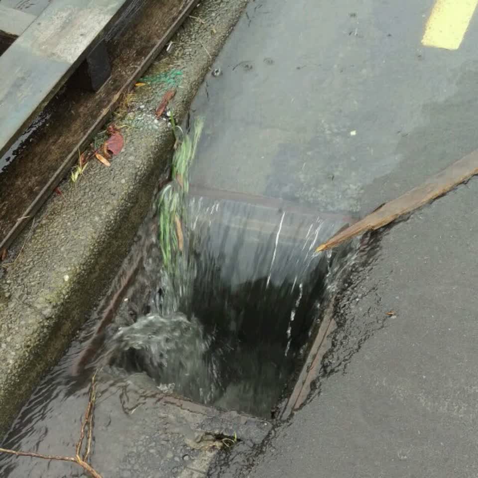 The photograph attached to this wastewater/stormwater report