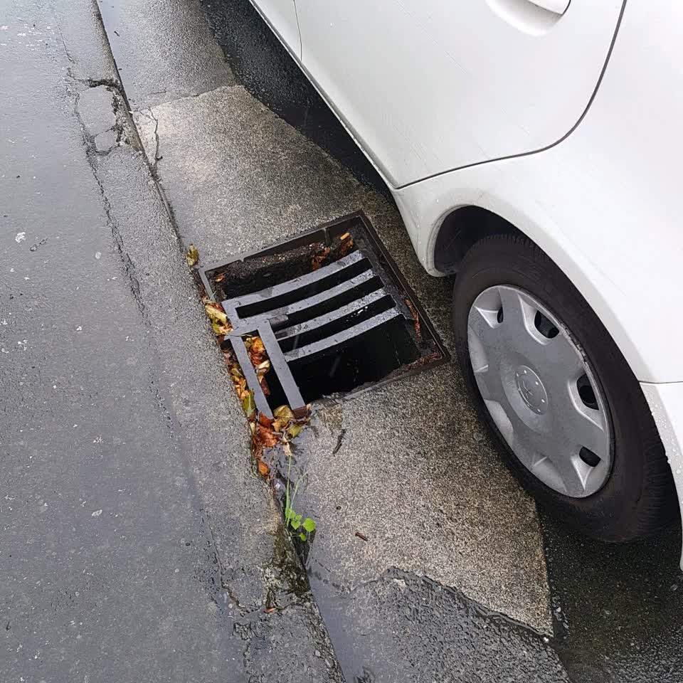 The photograph attached to this wastewater/stormwater report