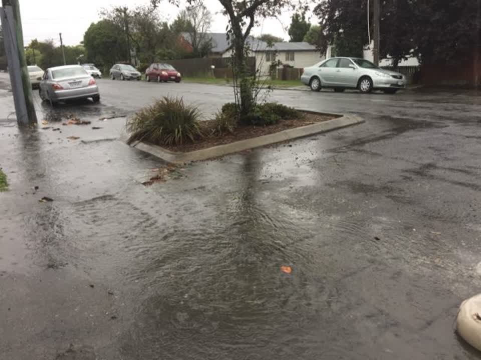The photograph attached to this wastewater/stormwater report
