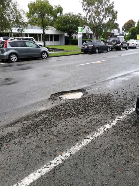 Roading/Streets, a report photo