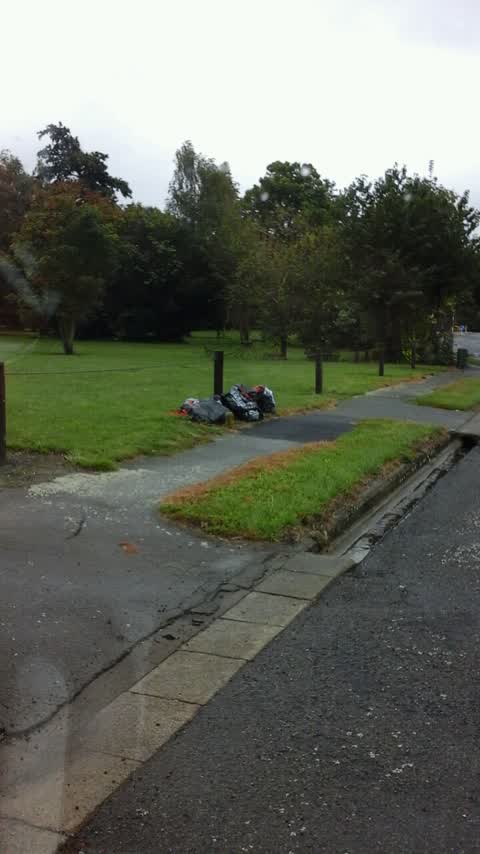 Rubbish/Recycling, a report photo