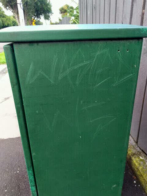 Graffiti, a report photo