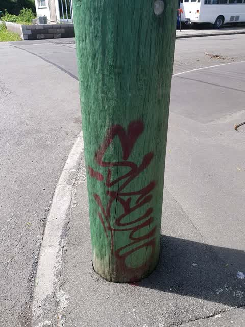 Graffiti, a report photo