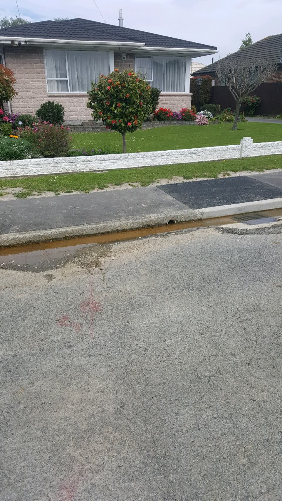 The photograph attached to this water supply report