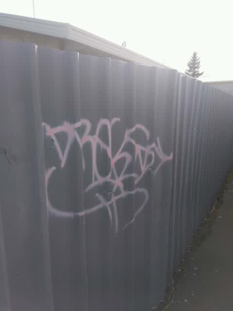 Graffiti — a report photo