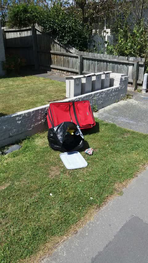 Rubbish/Recycling, a report photo