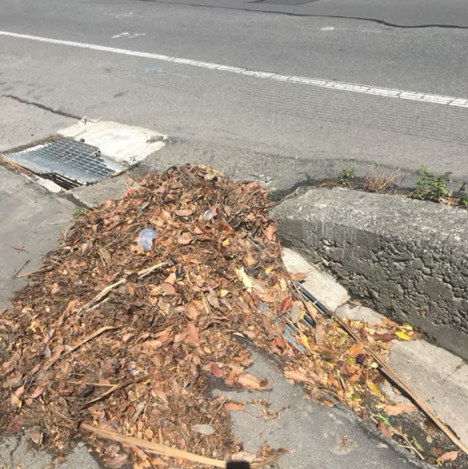 The photograph attached to this wastewater/stormwater report