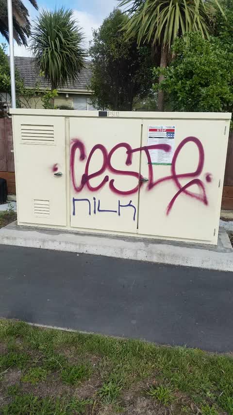 Graffiti, a report photo