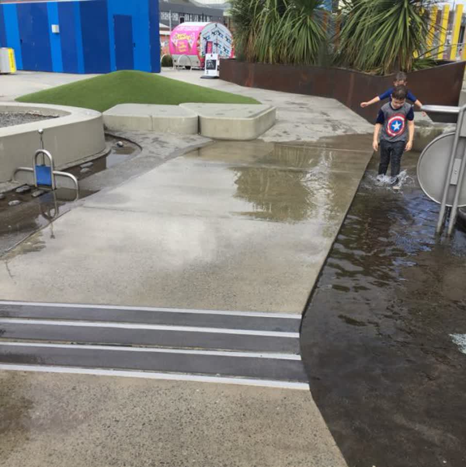 The photograph attached to this parks report