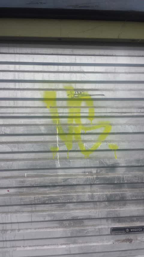 Graffiti, a report photo