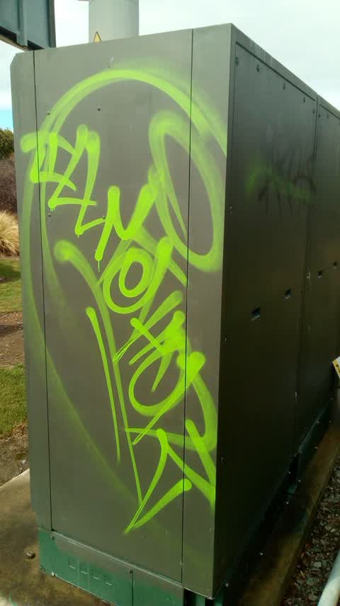 Graffiti, a report photo