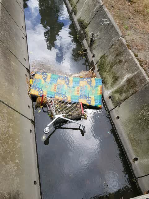Rubbish/Recycling, a report photo