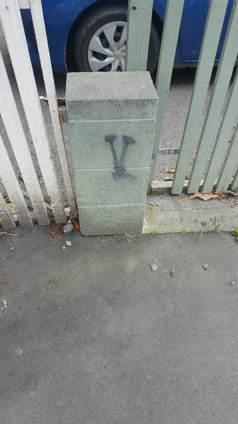 Graffiti, a report photo