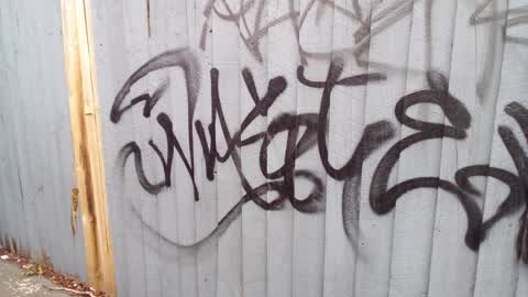 Graffiti, a report photo