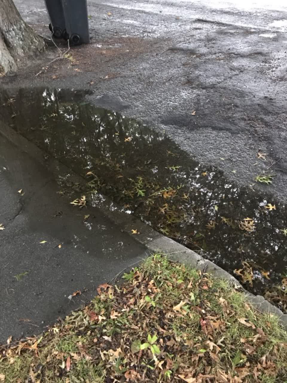 The photograph attached to this wastewater/stormwater report