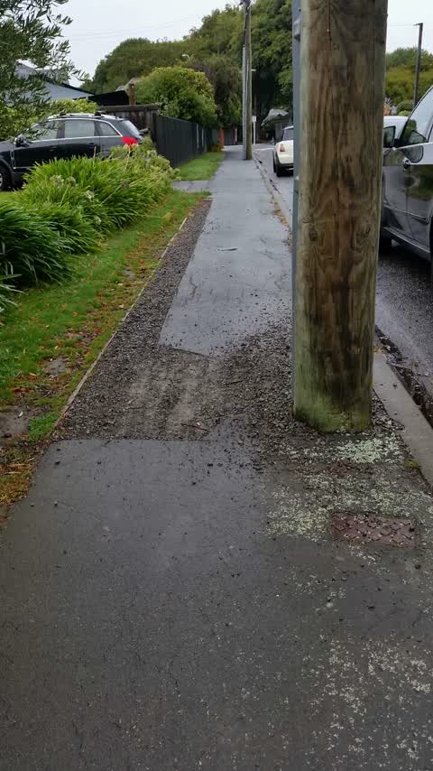 Roading/Streets, a report photo