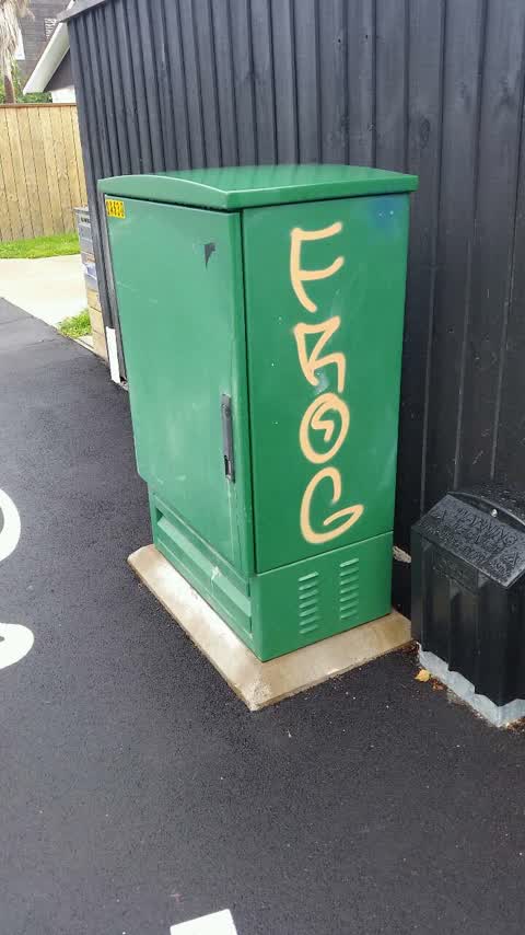 Graffiti, a report photo