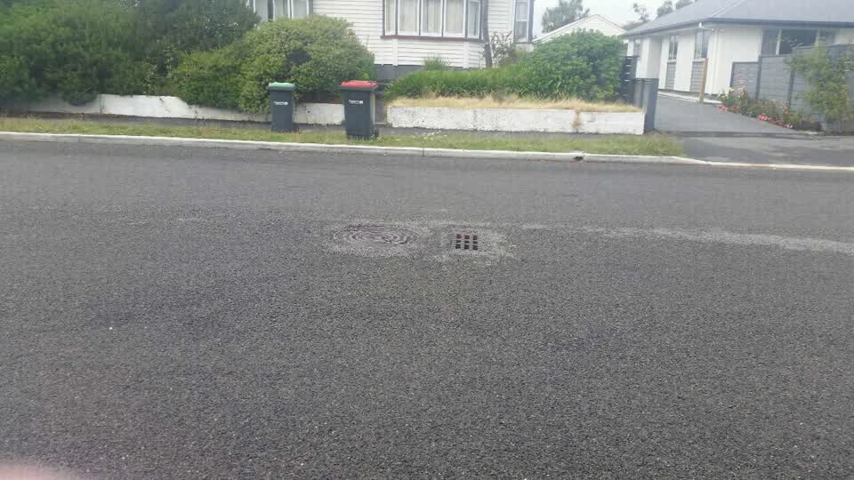 The photograph attached to this wastewater/stormwater report