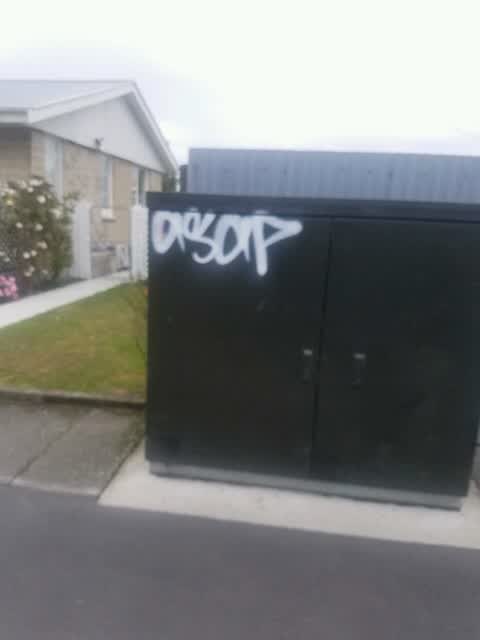 Graffiti, a report photo