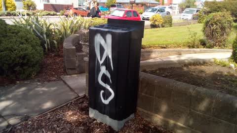 Graffiti, a report photo