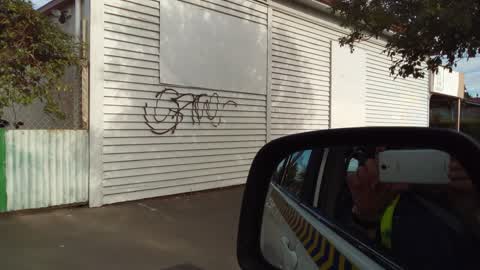 Graffiti, a report photo