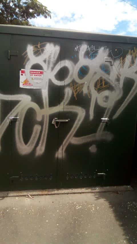 Graffiti, a report photo