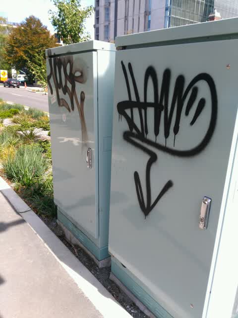 Graffiti — a report photo