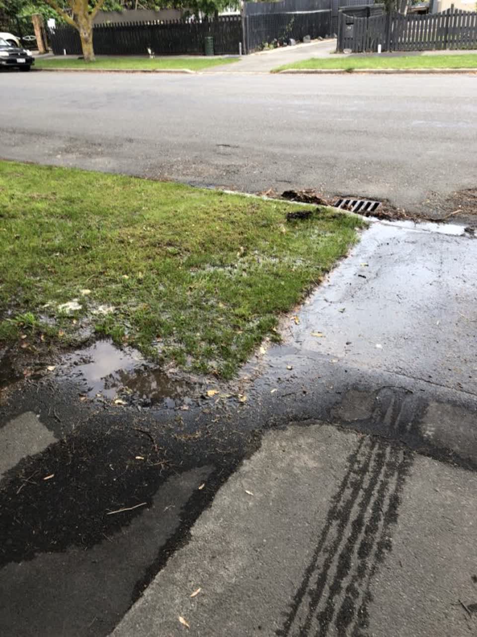 The photograph attached to this water supply report