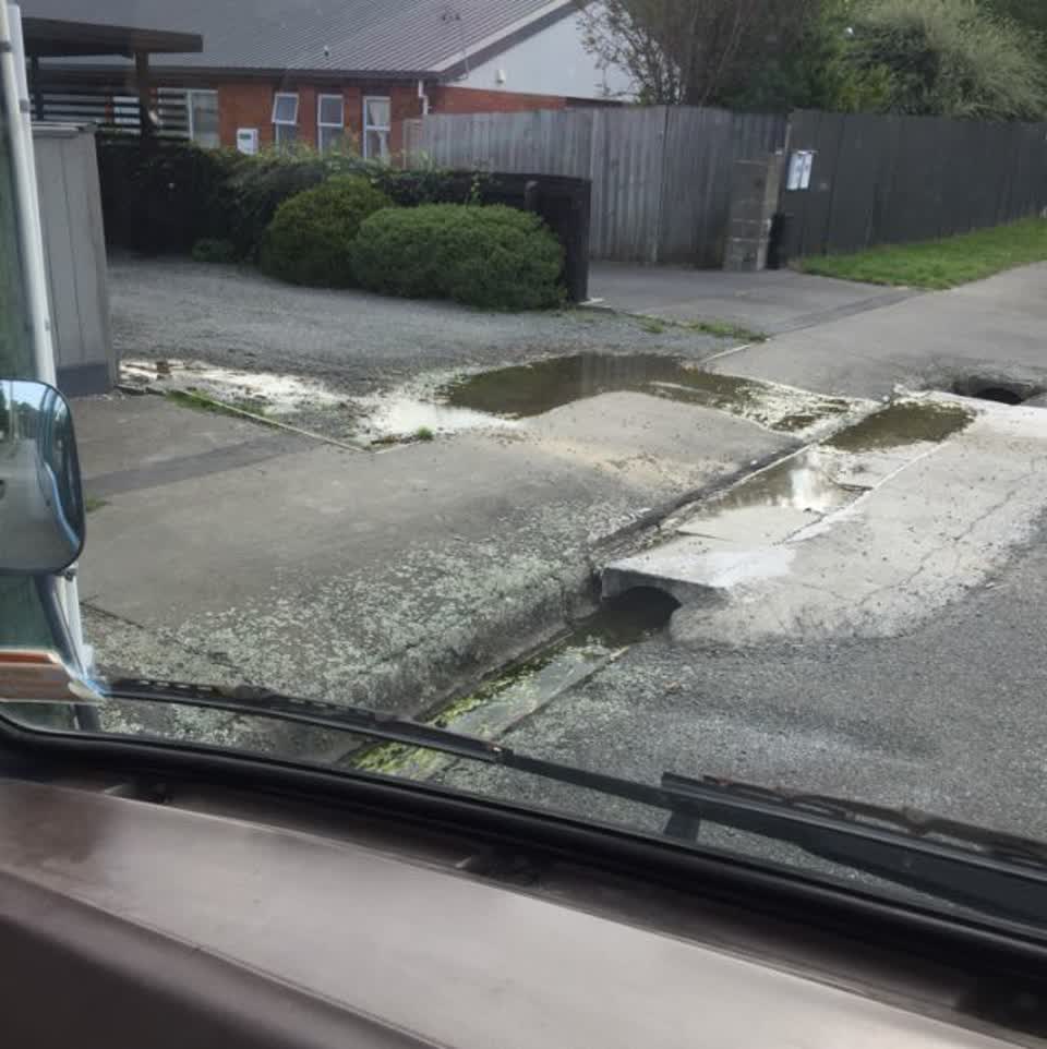 The photograph attached to this water supply report