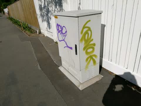 Graffiti, a report photo