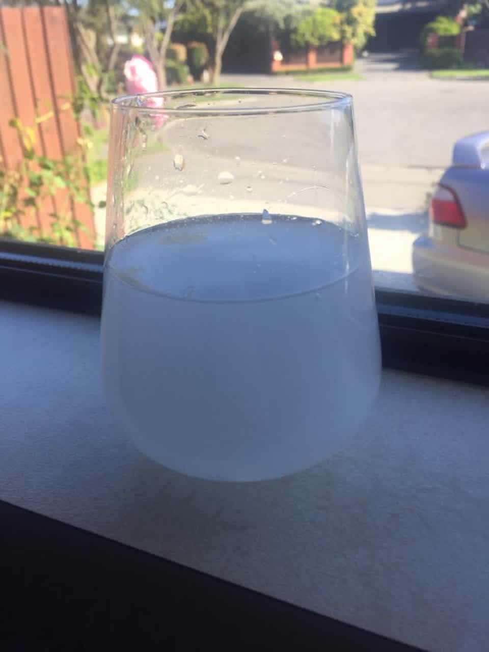 The photograph attached to this water supply report