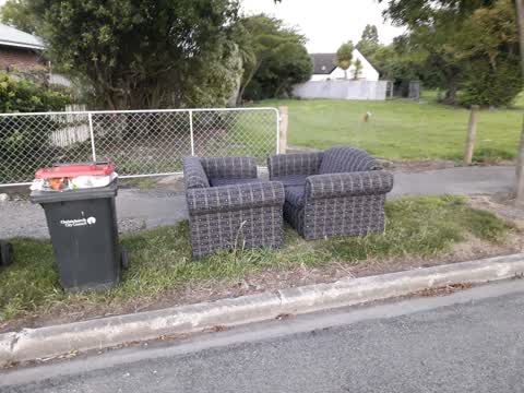 Rubbish/Recycling — a report photo