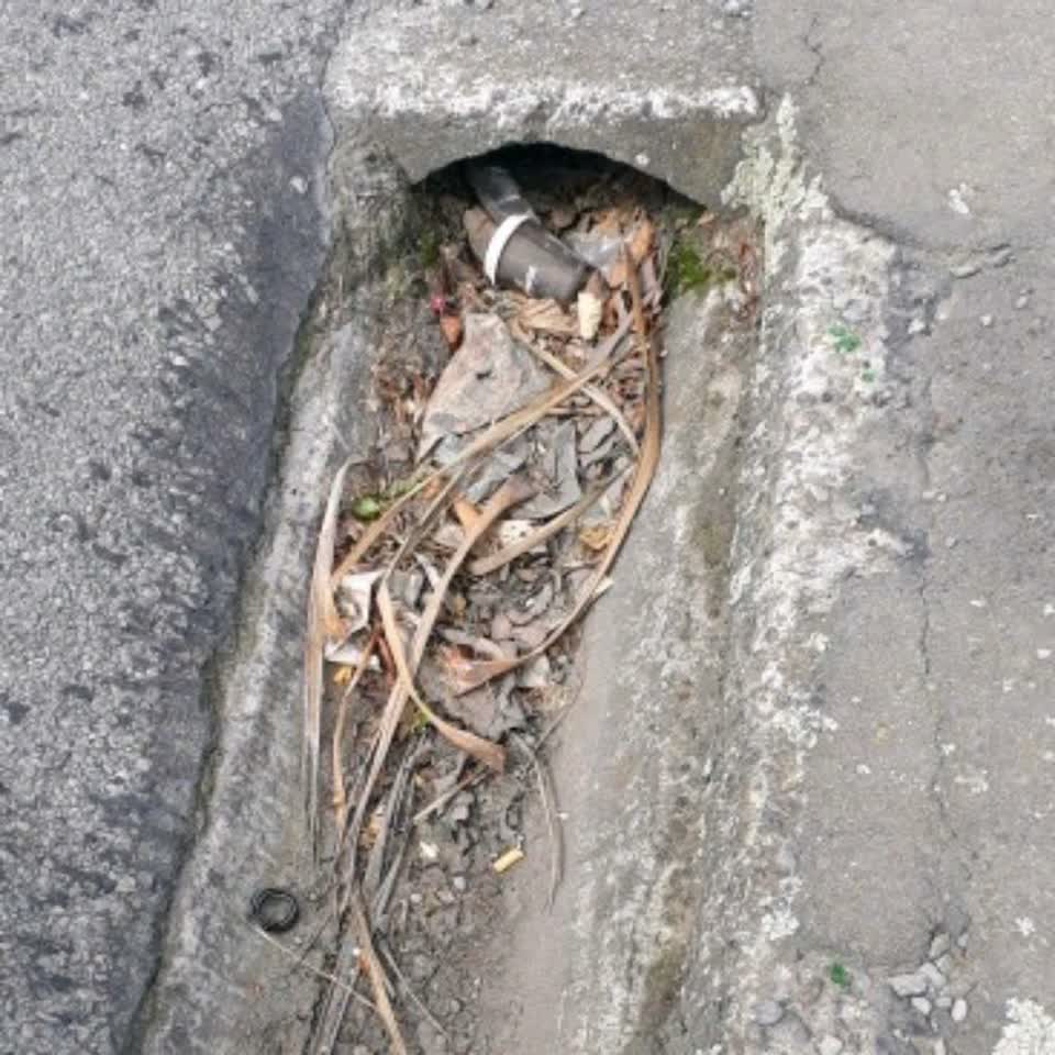 The photograph attached to this wastewater/stormwater report