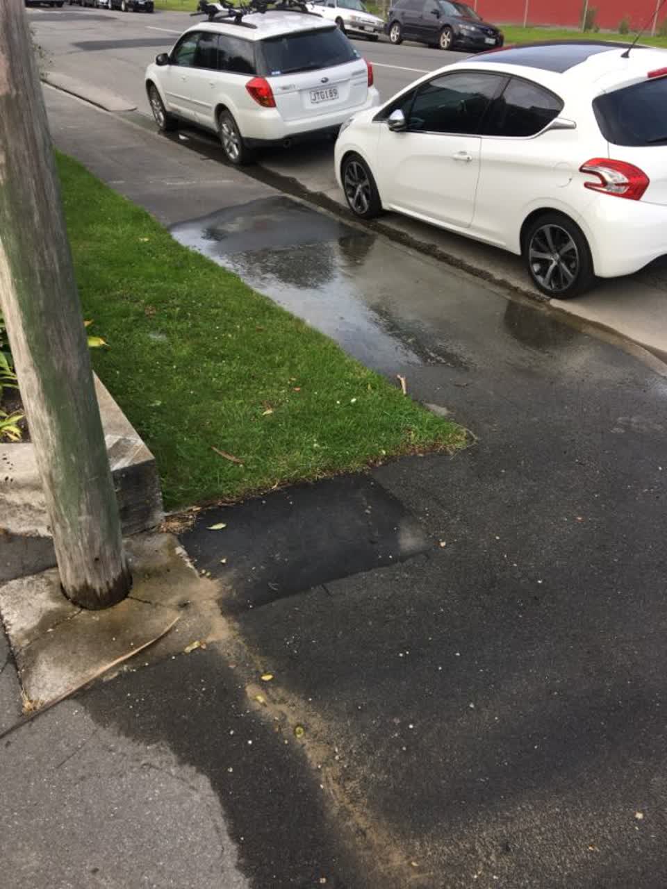 The photograph attached to this water supply report