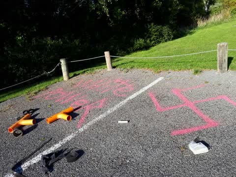 Graffiti, a report photo