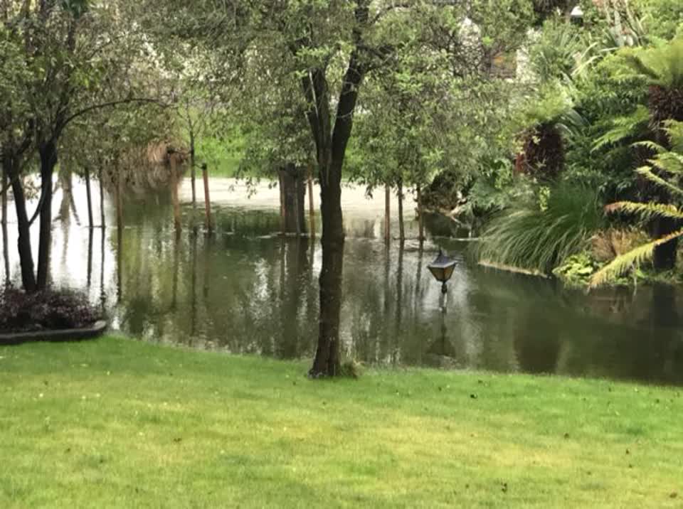 The photograph attached to this wastewater/stormwater report