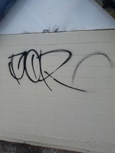 Graffiti, a report photo