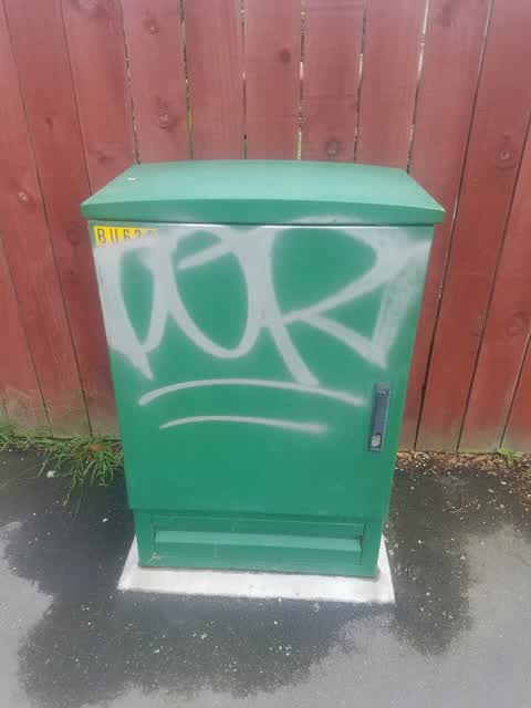 Graffiti, a report photo