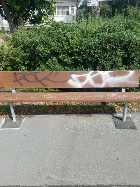 Graffiti, a report photo
