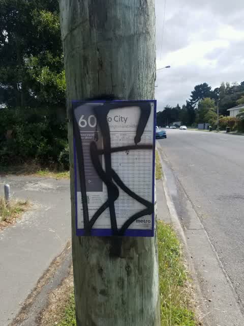 Graffiti, a report photo