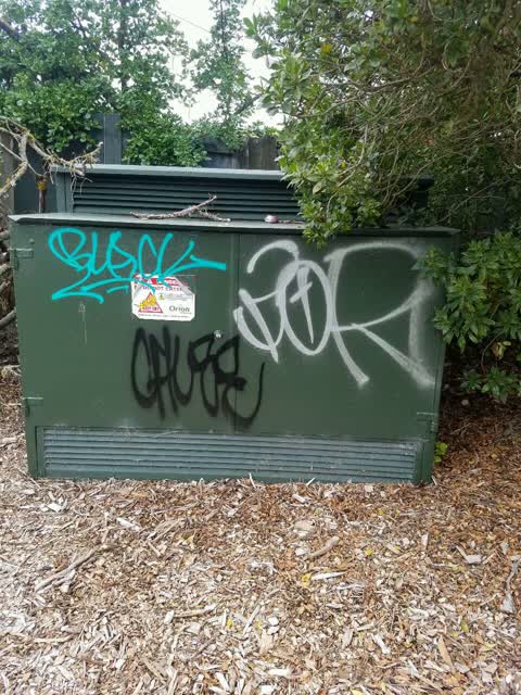 Graffiti, a report photo